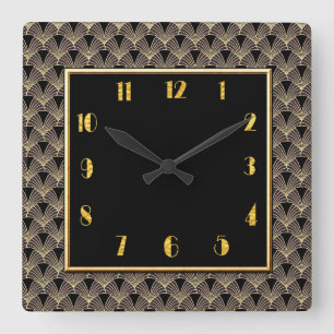 Horloge Carrée Nouveau Modèle Art Déco