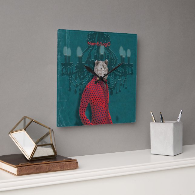 Horloge Carrée objet_18_un homme_2 (Bureau)
