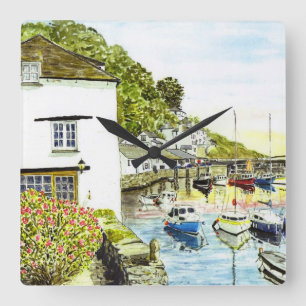 Horloge Carrée "Old Watch House" clock