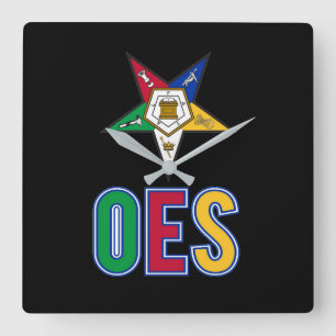 Horloge Carrée Ordre De L'Étoile Orientale