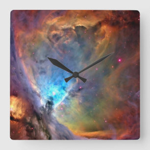 Horloge Carrée Orion Nebula Space Galaxy faible contraste
