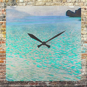 Horloge Carrée Où le temps rencontre l'artiste : Gustav Klimt Att