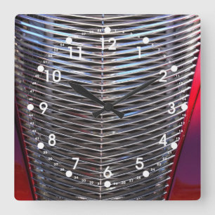 Horloge Carrée Ouïe de voiture