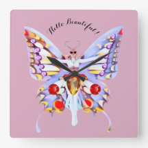 Papillon de la Dame Bejeweled Image Art Déco