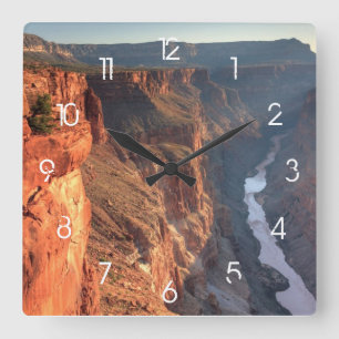 Horloge Carrée Parc national de canyon grand, Etats-Unis