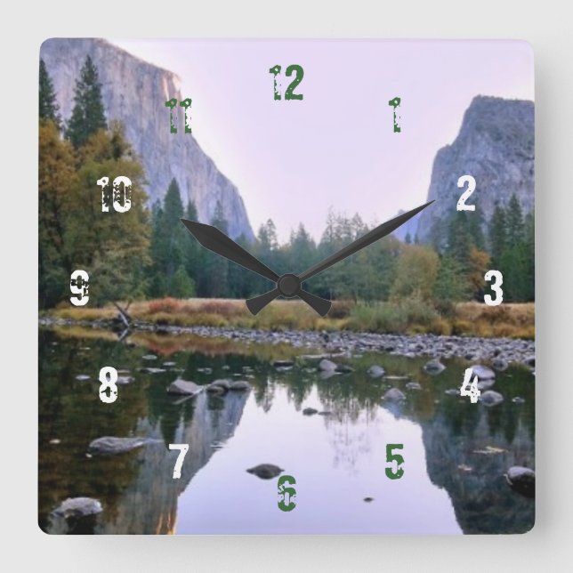 Horloge Carrée Parc national de Yosemite (Recto)