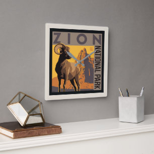 Horloge Carrée Parc national de Zion   Ram