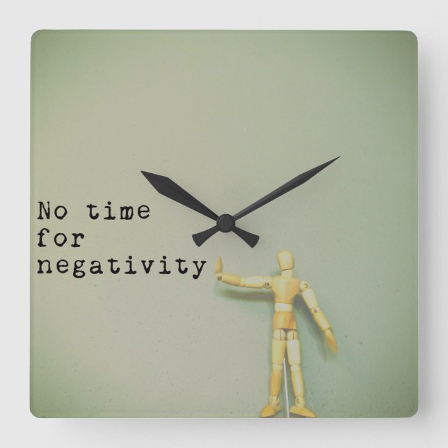 Horloge Carrée Pas d'horloge (Recto)