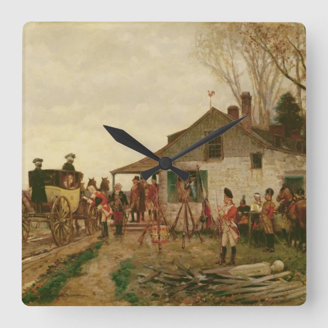 Horloge Carrée Passing the Outpost (Recto)