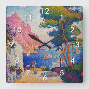 Horloge Carrée Paul Signac - Capo di Noli