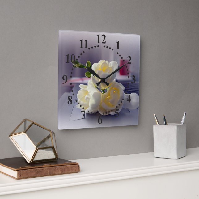Horloge Carrée Pause café (Bureau)