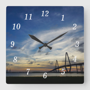 Horloge Carrée Peinture Des Dieux À Arthur Ravenel