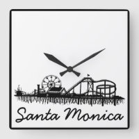 Père Noël Monica Pier Los Angeles California Beach