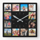 Personnalisé 12 Collage de photos de famille garde