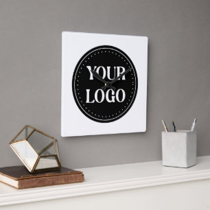 Horloge Carrée Personnalisé, élégant, moderne et minimal