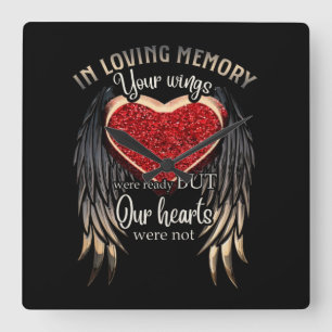 Horloge Carrée Personnalité de Your Wings