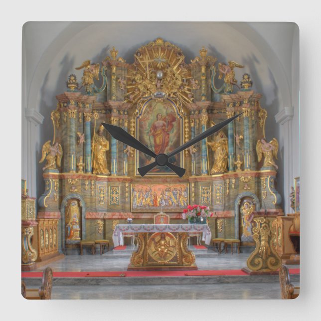 Horloge Carrée Pfarrkirche St Margaretha (Recto)