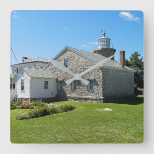 Horloge Carrée Phare de Stonington Harbour, Connecticut