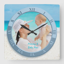 Photo de Clock Coastal Beach Blue Sea