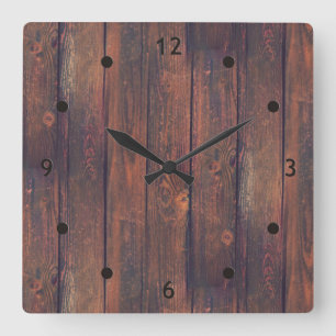 Horloge Carrée Photographe - WOOD BOARDS + your ideas