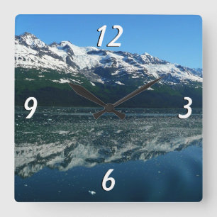 Horloge Carrée Photographie de la nature magnifique du littoral a