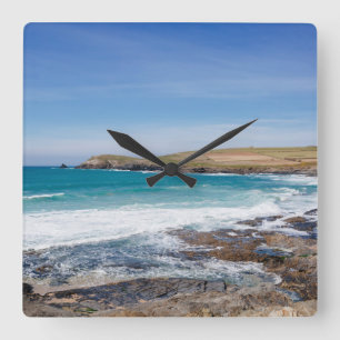 Horloge Carrée Plage England de baie de Boobys