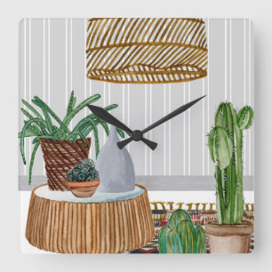 Horloge Carrée Poids du désert Ier