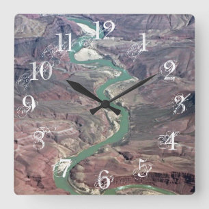 Horloge Carrée Point de Comanche, canyon grand
