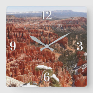Horloge Carrée Point d'inspiration à Bryce Canyon I