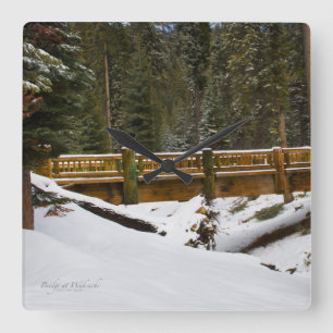 Horloge Carrée Pont à Wuksachi