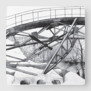 Horloge Carrée Pont antique