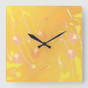 Horloge Carrée Poppy turc
