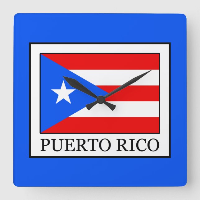 Horloge Carrée Porto Rico (Recto)