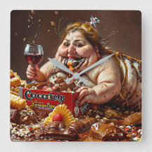 Portrait coloré "Queen of Gluttonous Decay"