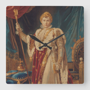 Horloge Carrée Portrait du napoléon I   1808-11