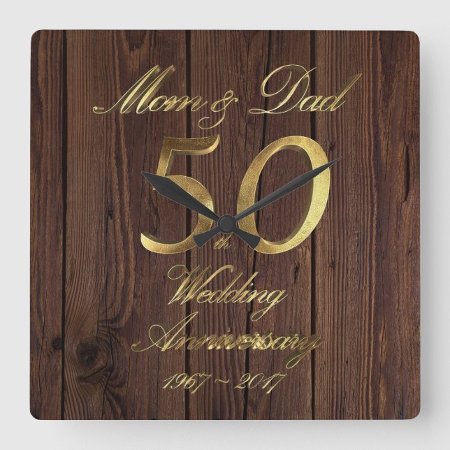 Horloge Carrée pour 2022 voir ma collection du 50e anniversaire (Recto)