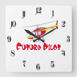 Horloge Carrée Projet pilote futur