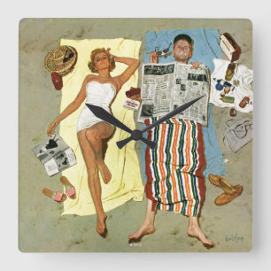 Horloge Carrée Protection solaire ?