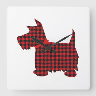 Horloge Carrée PSYCHOLOGUE DE L'ÉCOLE Funny Titre de l'emploi Ann