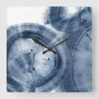 Quasars - cercles bleus noirs d'encre
