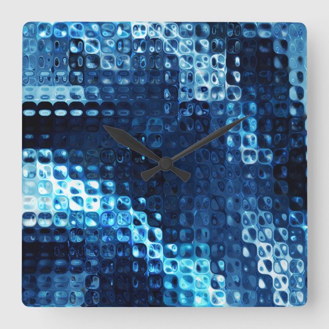 Horloge Carrée Radical 10 Wall Clock (Recto)