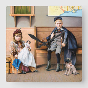 HORLOGE CARRÉE RAILROAD POSTER, 1898