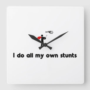 Horloge Carrée RC Helicopter Hero