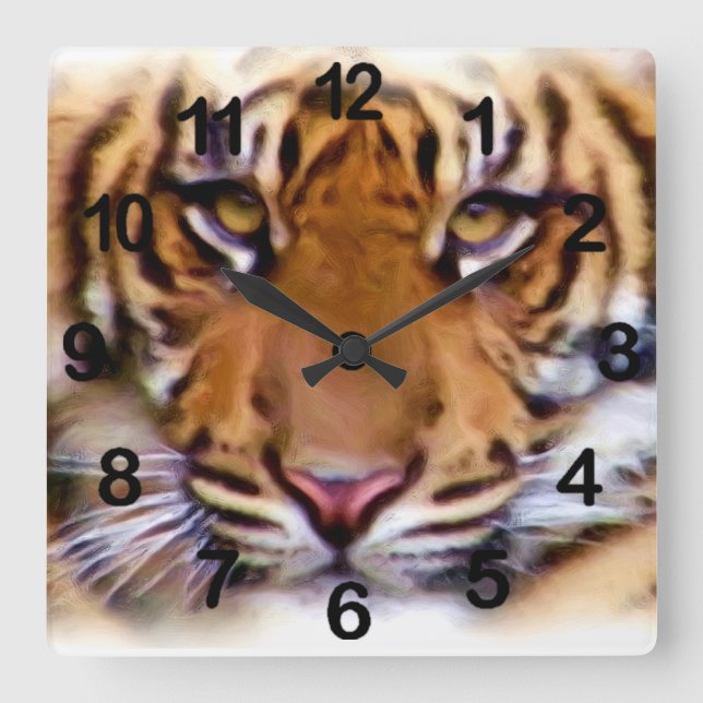 Horloge Carrée Recherche_ (Recto)