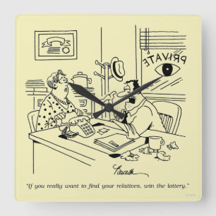 Horloge Carrée Recherche de parents