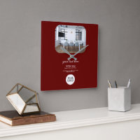 Red Ajouter Logo Custom Text Promotion Company Pho