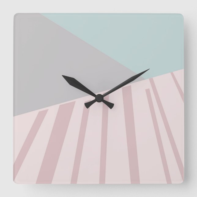 Horloge Carrée Reloj de pared hun (Recto)