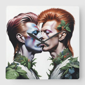 Horloge Carrée Relojes de pared, Hombres Parejas