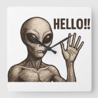 Rencontre avec Grainy : La salutation des Aliens