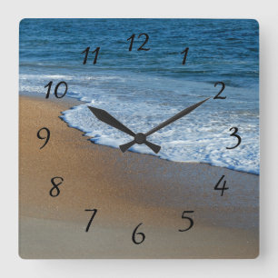 Horloge Carrée Ressacs